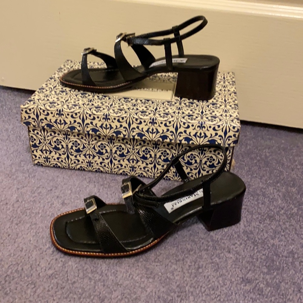 Strappy Block Heal Sandals